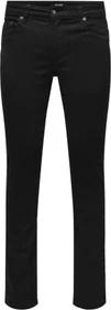 ONLY & SONS Slim Low Loom Jeans black denim (Herren)