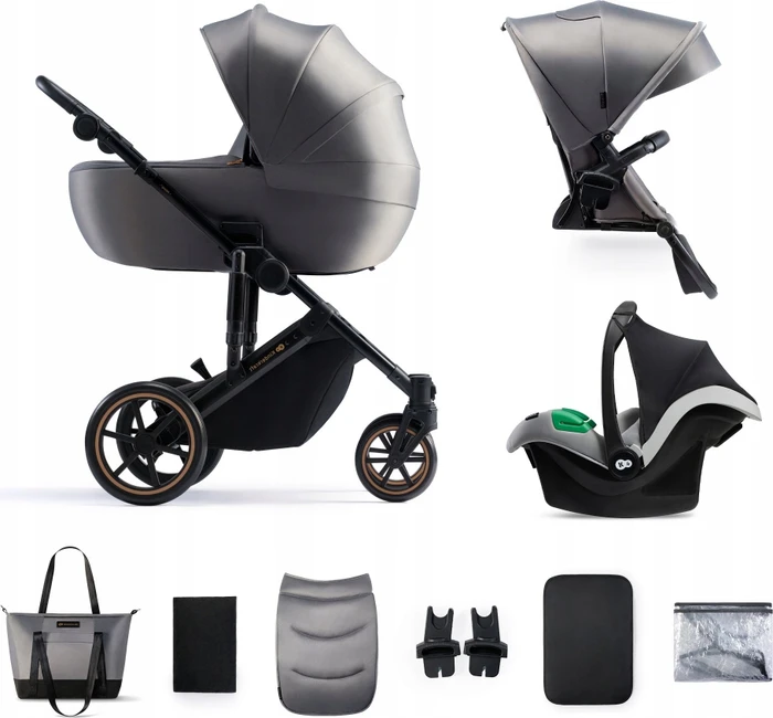 Kinderkraft Prime 2 Pro 3in1 grau