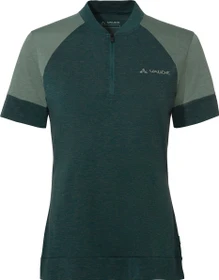 Vaude Altissimo Q-Zip Trikot kurzarm deep pond (Damen)