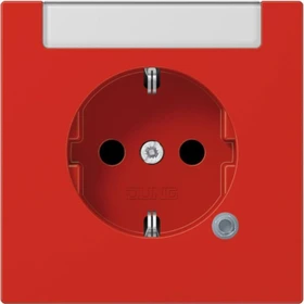 Jung Serie LS Steckdose 16A 250V, rot