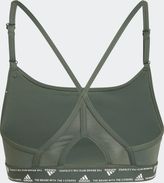 adidas Aeroreact Training Light-Support Sport-BH green oxide (Damen)