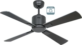 CasaFan Eco Neo III 103 BG-WN/SI 0-10V Deckenventilator silber/wenge