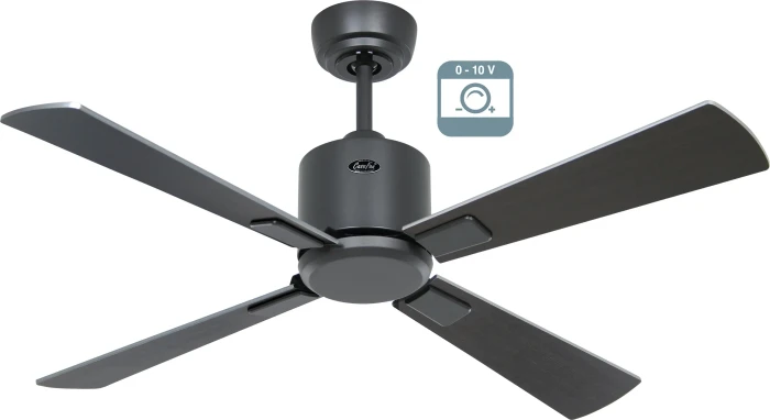 CasaFan Eco Neo III 103 BG-WN/SI 0-10V Deckenventilator silber/wenge