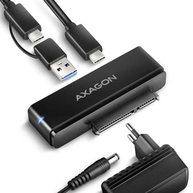 Axagon 2.5"/3.5" Adapter, USB-C 3.1, USB -> SATA (ADSA-FPX)