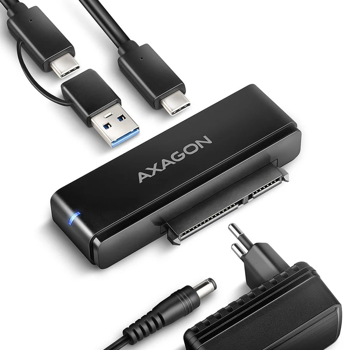 Axagon 2.5"/3.5" Adapter, USB-C 3.1, USB -> SATA