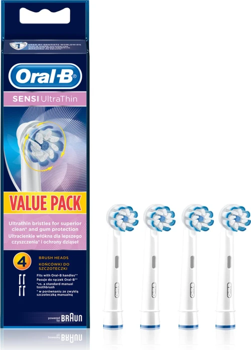Oral-B SENSI Ultra Thin Ersatzbürste, 4 Stück