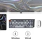 Keychron K6, 65%, LEDs weiß, hot-swap, schwarz/grau, Gateron BROWN, USB/Bluetooth, DE Vorschaubild