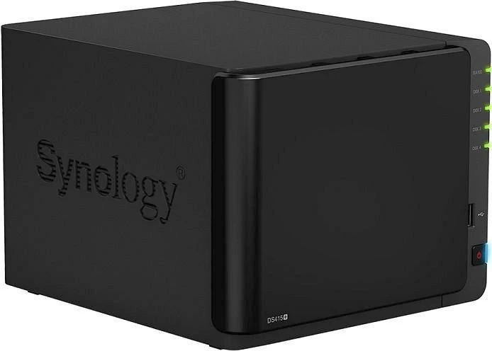 Synology DiskStation DS415+, 2GB RAM, 2x RJ-45 1000Base-T, 2x USB-A 3.0