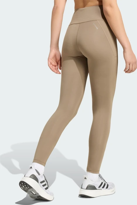 adidas Adi365 Run Essentials Tigths Laufhose lang khaki six (Damen)