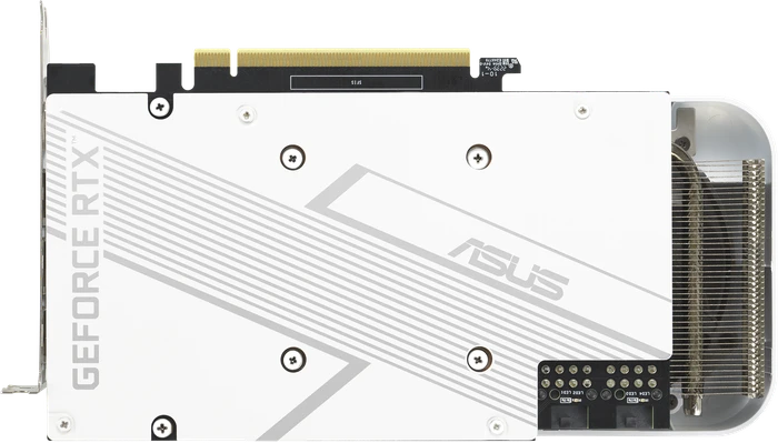 ASUS Dual GeForce RTX 3060 Ti White OC, DUAL-RTX3060TI-O8GD6X-WHITE, 8GB GDDR6X, HDMI, 3x DP