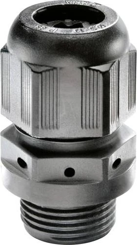Wiska ESVG 32 BK Druckausgleichsverschraubung, Kunststoff, RAL 9005, M32