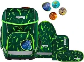Ergobag Cubo Bärtastisch 2025 Schulrucksack-Set, 5-tlg.