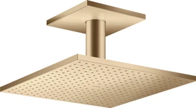 Hansgrohe Axor ShowerSolutions Kopfbrause 300/300 2jet mit Deckenanschluss brushed bronze