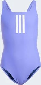 adidas 3-Streifen Badeanzug cobalt blue/white (Junior)
