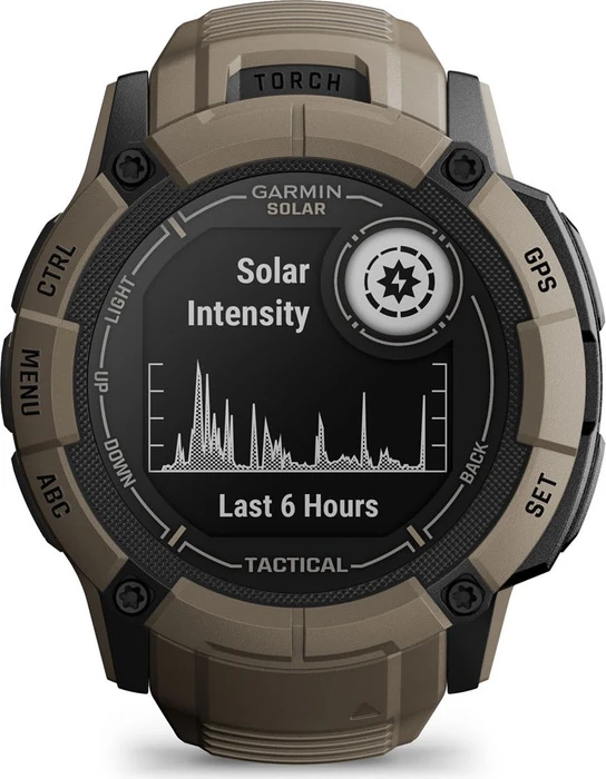 Garmin Instinct 2X Solar Tactical Edition coyote tan