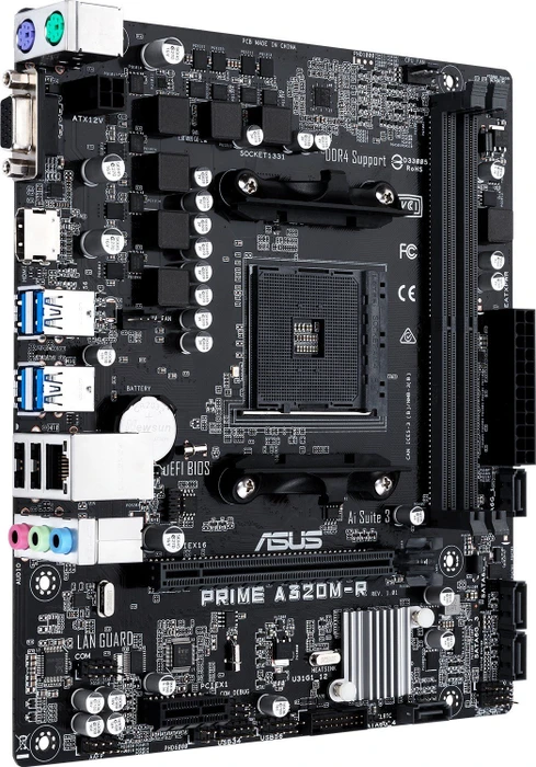 ASUS Prime A320M-R (AMD AM4)