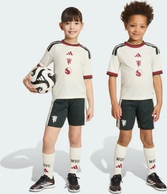 adidas Manchester United 2026/2027 Ausweichausrüstung ivory/jungle ink (Junior)