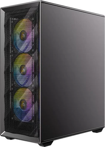 Antec AX85 ARGB, schwarz, Glasfenster
