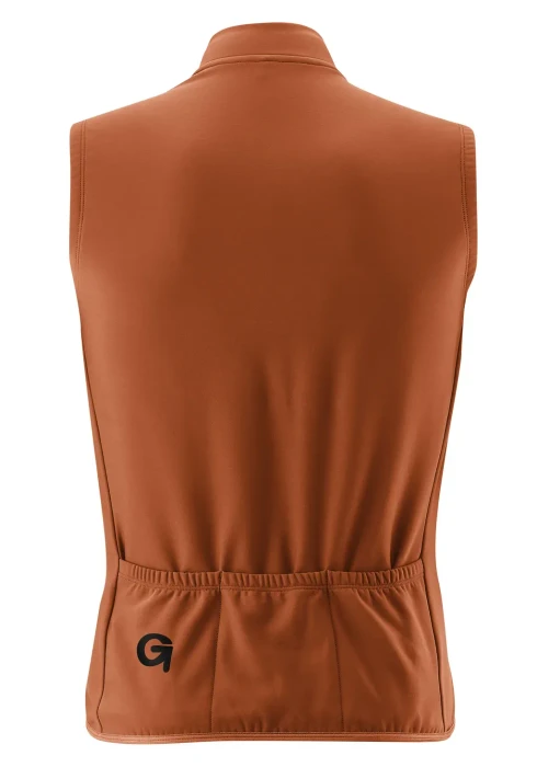Gonso Cavento Funktionsweste copper clay (Herren)