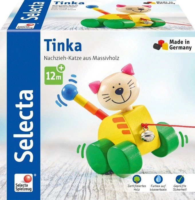 Schmidt Spiele Selecta Tinka Nachzieh Katze (62035)