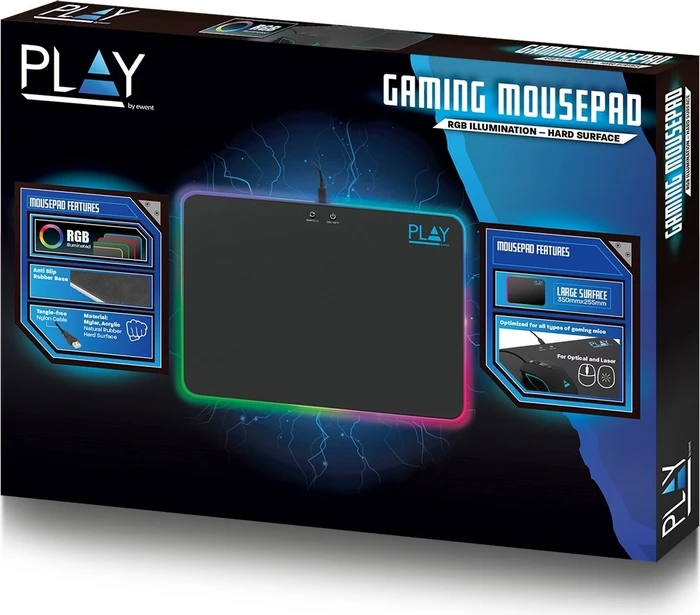 Ewent Play RGB Gaming Mousepad