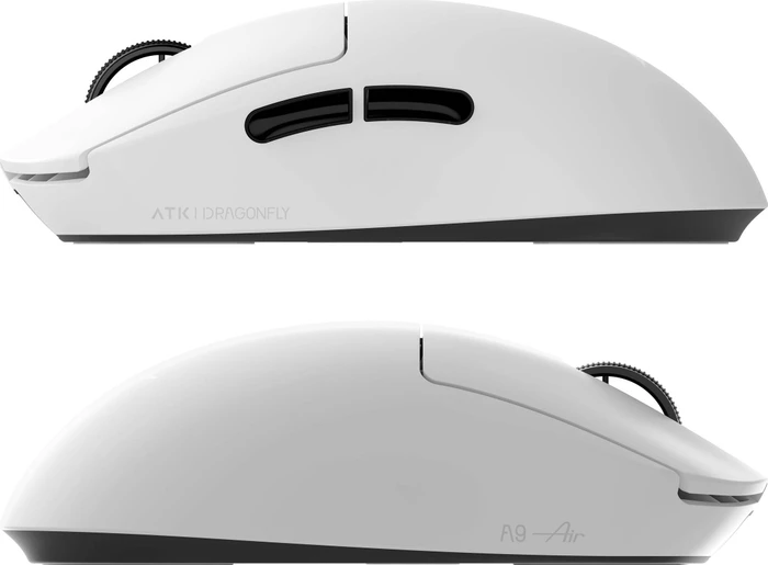 ATK Dragonfly A9 Air 8KHz Wireless Gaming Maus, weiß, USB