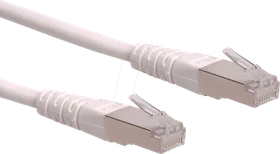 Roline / Secomp GHMT Patchkabel, Cat6, S/FTP, RJ-45/RJ-45, 20m, weiß