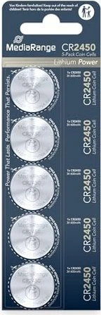 MediaRange CR2450, 5er-Pack