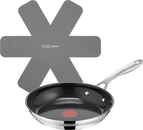 Tefal H882S234 Jamie Oliver Smart Cook Keramikpfanne mit Pfannenschoner 24cm