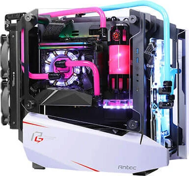 Antec Striker Phantom Gaming Edition, weiß, Glasfenster, Mini-ITX