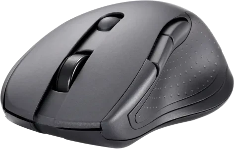 Deltaco Silent Bluetooth Office Mouse schwarz, Bluetooth