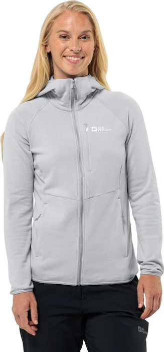 Jack Wolfskin Kolbenberg Hooded FZ Jacke cool grey (Damen)