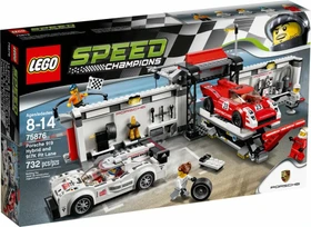 LEGO Speed Champions - Porsche 919 Hybrid & 917K Pit Lane