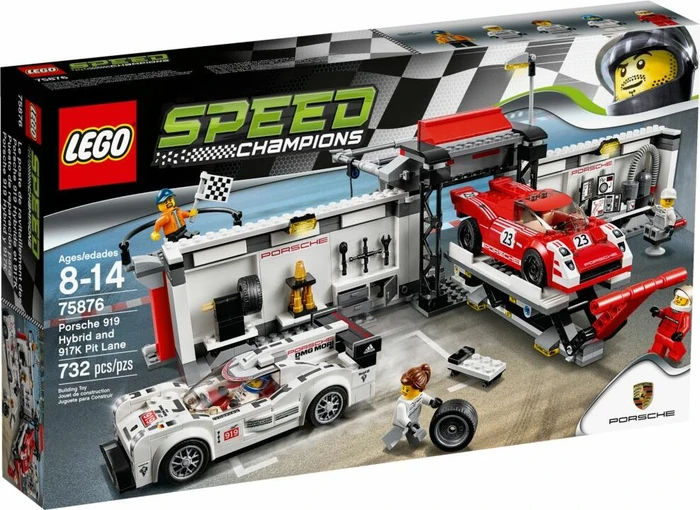 LEGO Speed Champions - Porsche 919 Hybrid & 917K Pit Lane