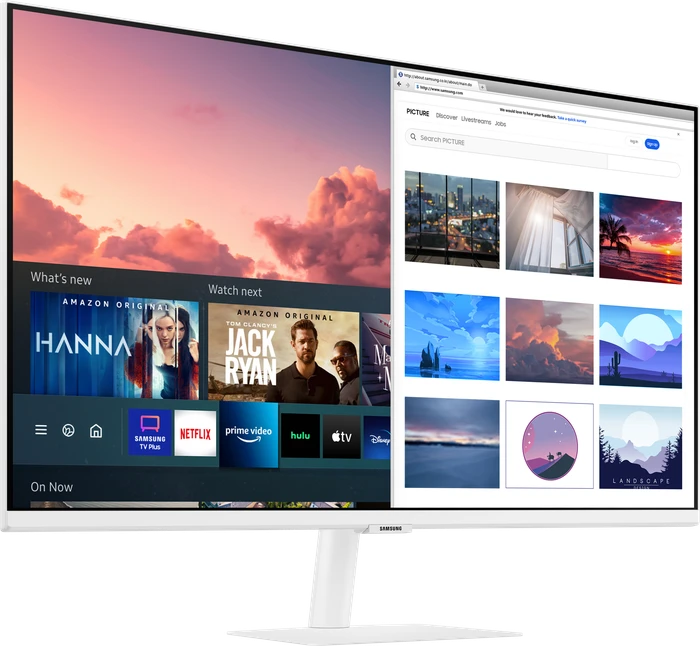 Samsung Smart Monitor M7 M70A, weiß, 31.5"