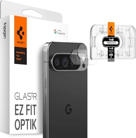 Spigen GLAS.tR EZ Fit Optik Lens Protector für Google Pixel 9 Pro crystal clear