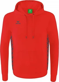 Erima Essential Team Hoodie red/slate grey