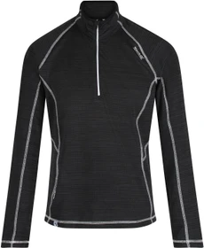 Regatta Yonder Funktionsshirt langarm schwarz (Herren)