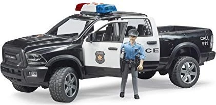 Bruder Profi-Serie RAM 2500 Polizei Pickup mit Polizist