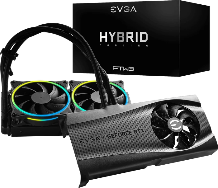 EVGA GeForce RTX 3090/3080 FTW3 Hybrid Kit, ARGB