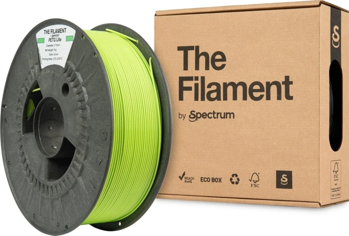 Spectrum PETG, grün, Spule, 1.75mm, 1.00kg