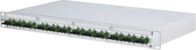 Metz Connect LWL-Patchpanel E2000 Kupplungen, 24-Port