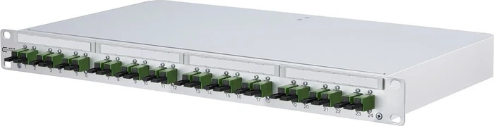 Metz Connect LWL-Patchpanel E2000 Kupplungen, 24-Port