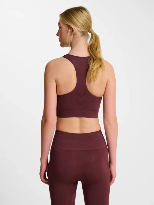 hummel Seamless Sports Top Funktionsshirt ärmellos fudge (Damen)