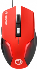 Nacon GM-105 Gaming Mouse rot/schwarz, USB (PCGM-105RED / NA358995)