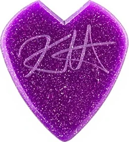 Dunlop Kirk Hammett Jazz III Pick Purple Sparkle, 6-Pack