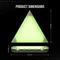Corsair iCUE LC100 Case Accent Lighting Panels Mini Triangle Expansion Kit, RGB-Beleuchtung, 9er-Pack, schwarz Vorschaubild