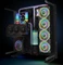 Thermaltake Riing Quad 12 RGB Radiator Fan TT Premium Edition Snow White, weiß, LED-Steuerung, 120mm, 3er-Pack Vorschaubild