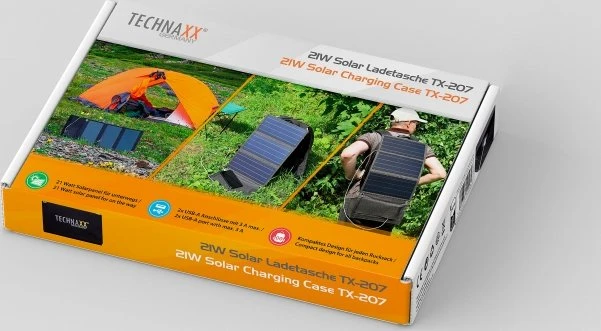 Technaxx TX-207 Solarpanel 21W