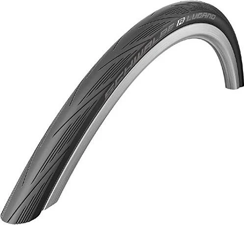 Schwalbe Lugano 700x25C Reifen white stripes
